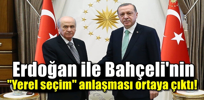 Erdoğan ile Bahçeli
