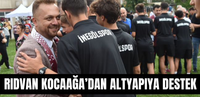 RIDVAN KOCAAĞA’DAN ALTYAPIYA DESTEK