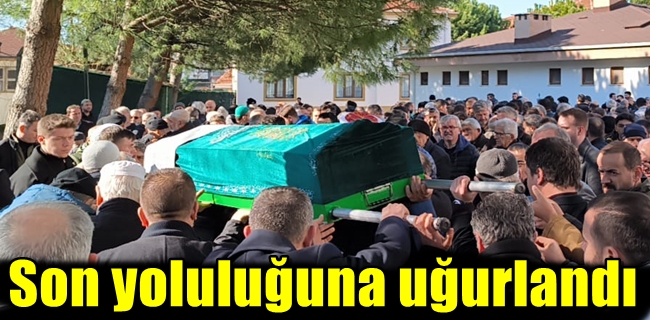 Dua ve gözyaşları arasında son yolculuğuna uğurlandı !