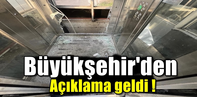 Büyükşehir’den ‘Üstgeçitlere verilen zararlar’ hakkında açıklama
