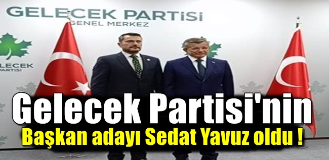 Gelecek Partisi İnegöl Belediye Başkan adayı belli oldu !