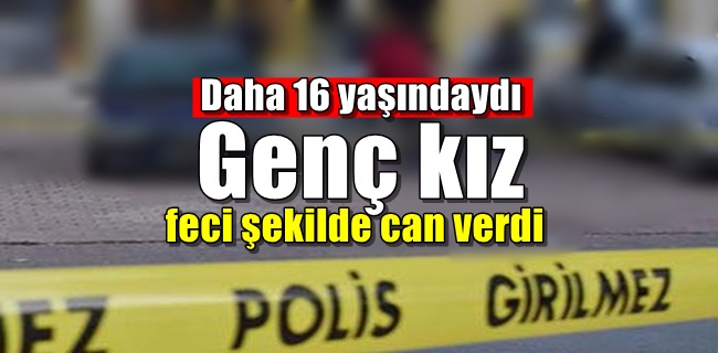 7 . kattan düşen genç kız feci şekilde can verdi !