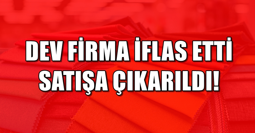 İflas eden köklü firmanın marka hakkı satışa çıktı!
