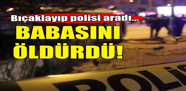 Hayırsız evlat dehşet saçtı !