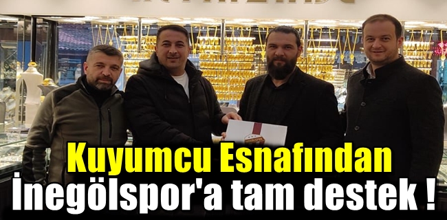 İnegölspor Yönetimi destek için kapı kapı geziyor