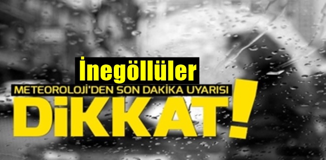 Meteoroloji gün verip uyardı geliyor !