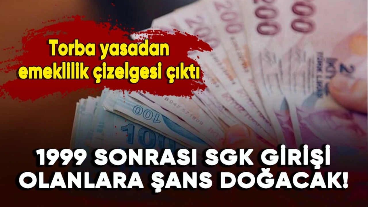1999 sonrası sigortalı olanlara Kademeli Emeklilik geliyor!