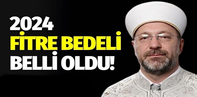 2024 fitre bedeli belli oldu!