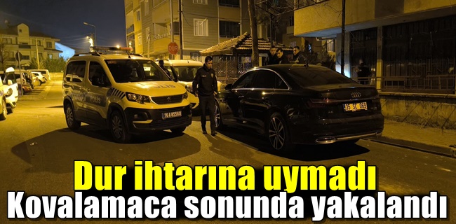 Kovalamaca sonunda yakalandı !
