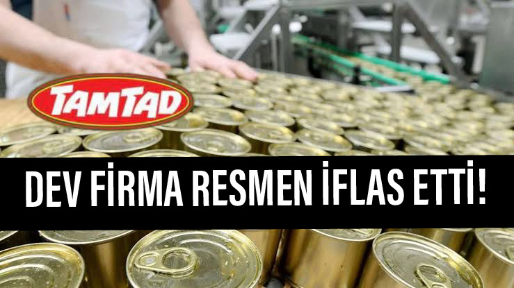 Türk gıda devi iflas etti!