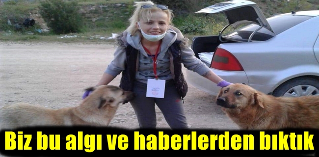 Biz bu algıdan ve haberlerden bıktık !