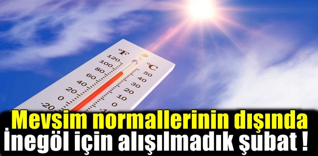 İnegöl için alışılmadık Şubat