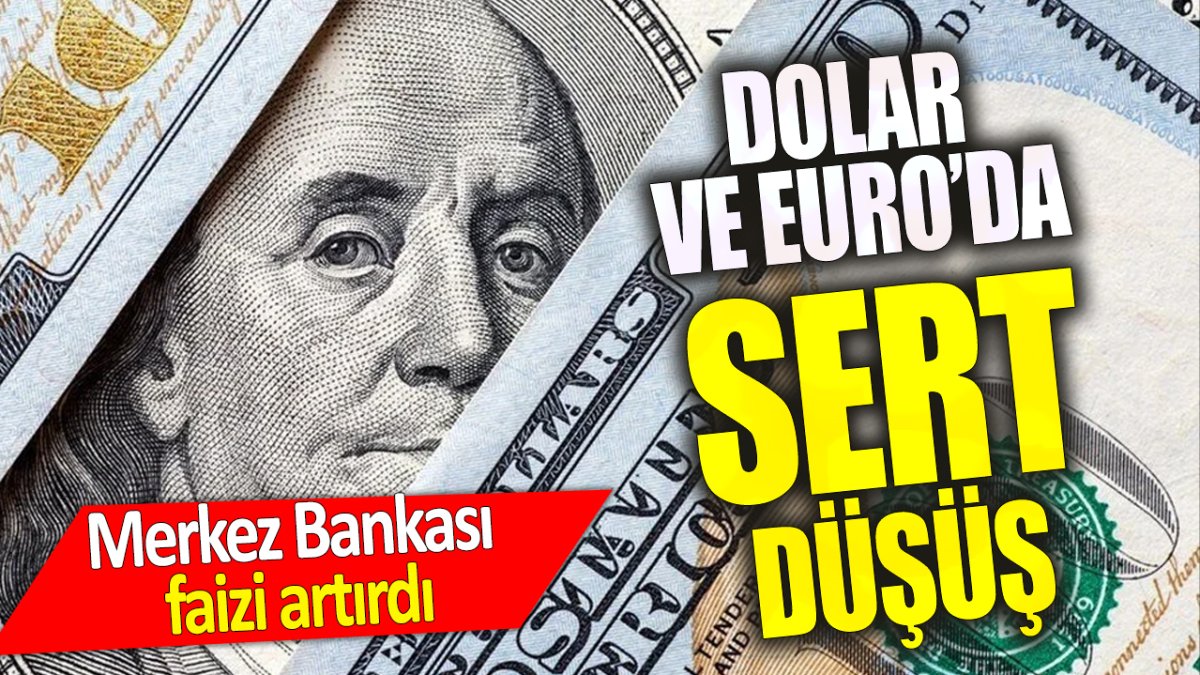 Faiz kararının ardından dolar ve Euro