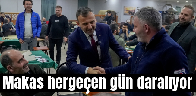 Makas hergeçen gün daralıyor !