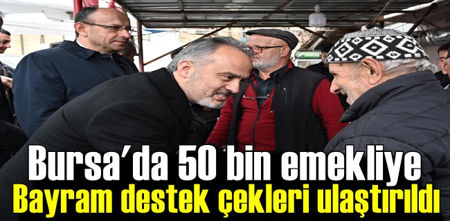 50 bin emekliye bayram destek çekleri ulaştırıldı