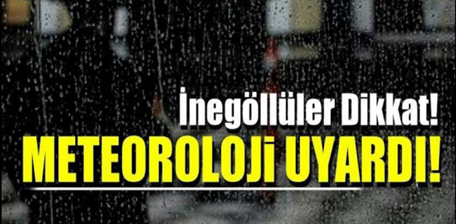 Meteoroloji gün verip uyardı !