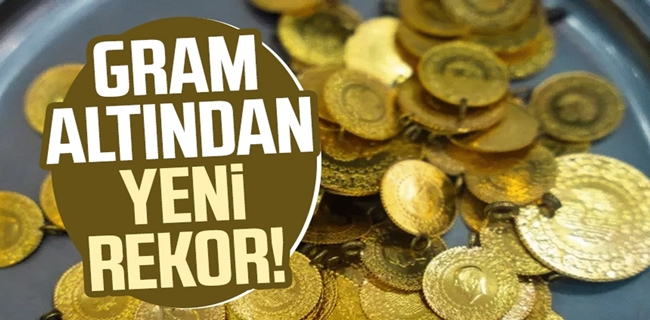 Gram altından yeni rekor!