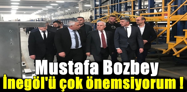 Mustafa Bozbey 4. kez İnegöl