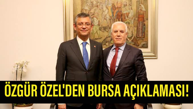 CHP: Balıkesir, Bursa ve Manisa