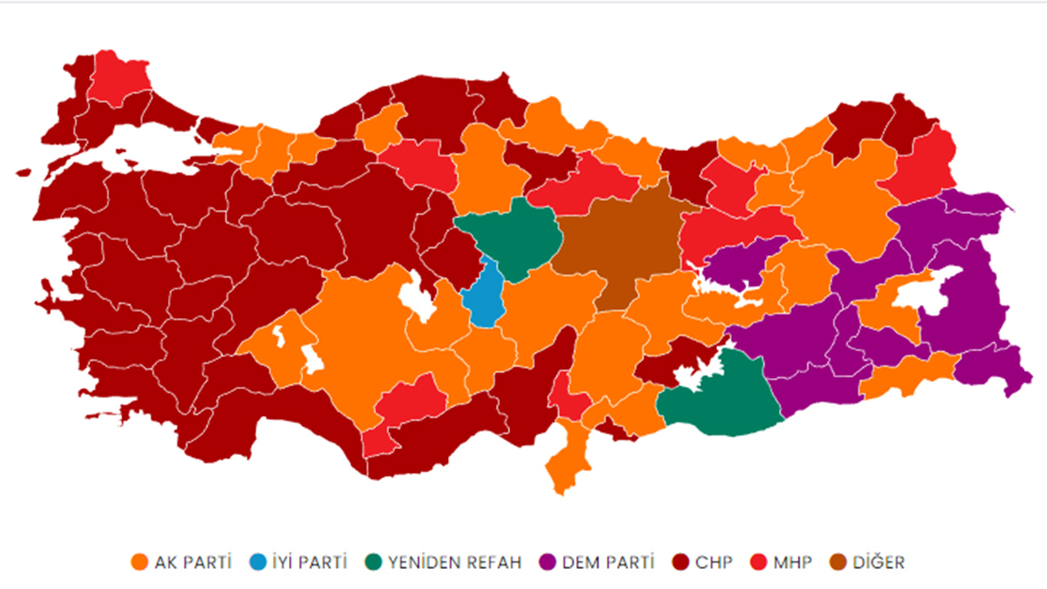 Hangi iller AK Parti’den CHP’ye geçti ?