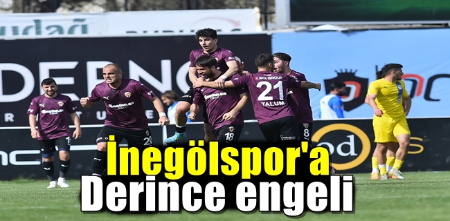 İnegölspor Derince engeline takıldı !